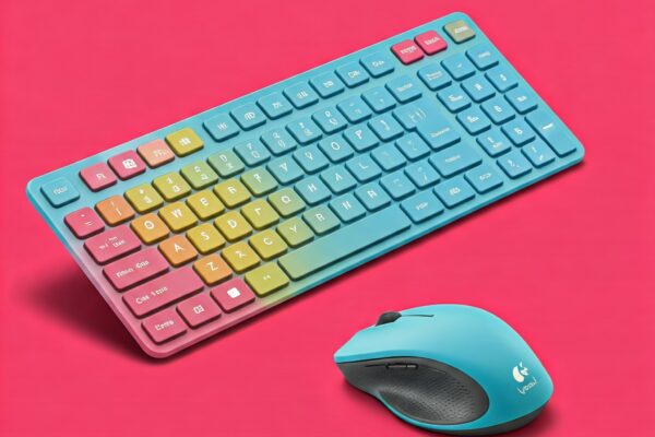 Logitech Pop Icon Keys and Mouse: A Retro-Styled Combo with Modern Functionality