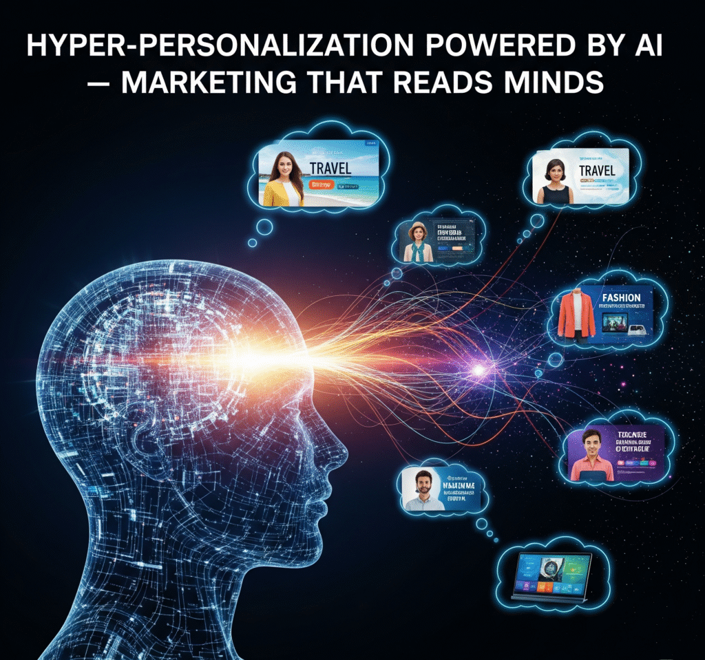Hyper-Personalization Powered by AI — Marketing That Reads Minds